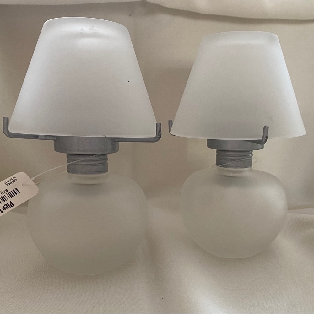 Set of 2, Pier 1 Tea Light Lamps